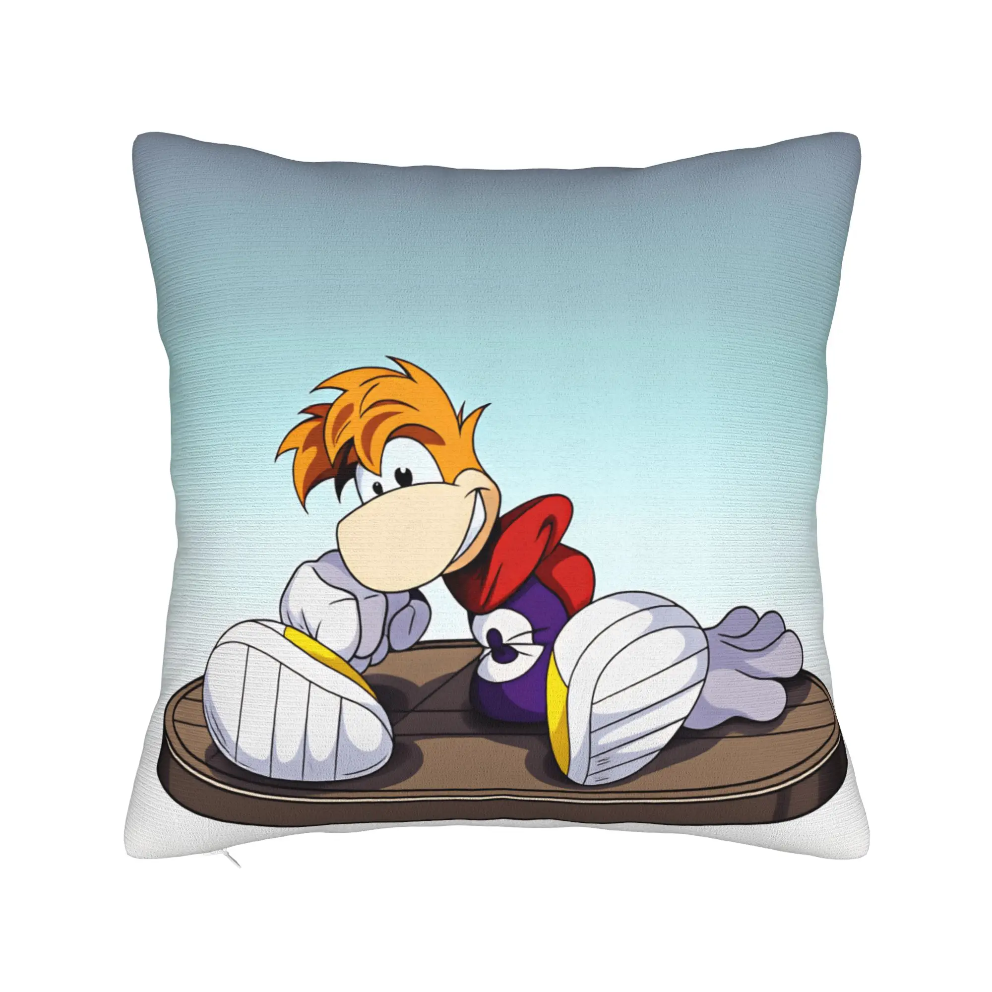 Pillow Case Flying fist attack Raymans Soft  Pillow Cover For Living Room Bed Chair Retro Trendy Pillowcases