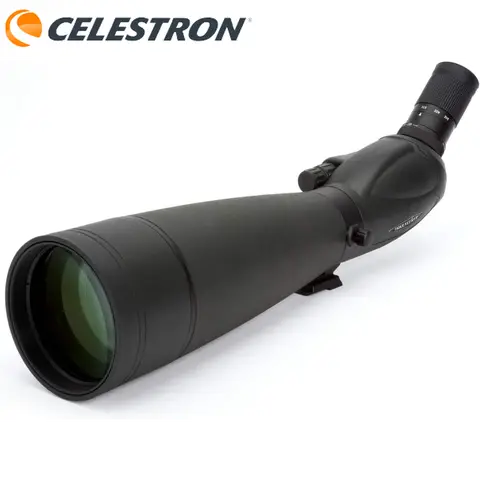 Celestron TrailSeeker 100mm Angled Spotting Scope Fully Multi-Coated XLT Optics 22-67x Zoom Eyepiece Waterproof & Fogproof