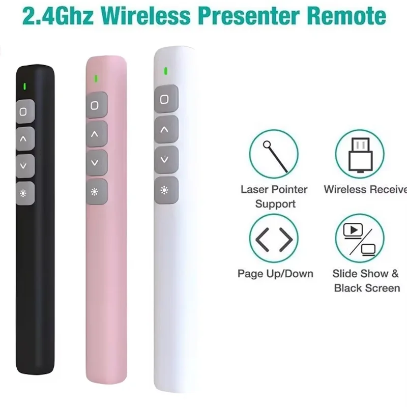 Long Range Office Presentation PPT Remote Control Pen For Presentation For Office Teaching Meeting Business Conference Clicker