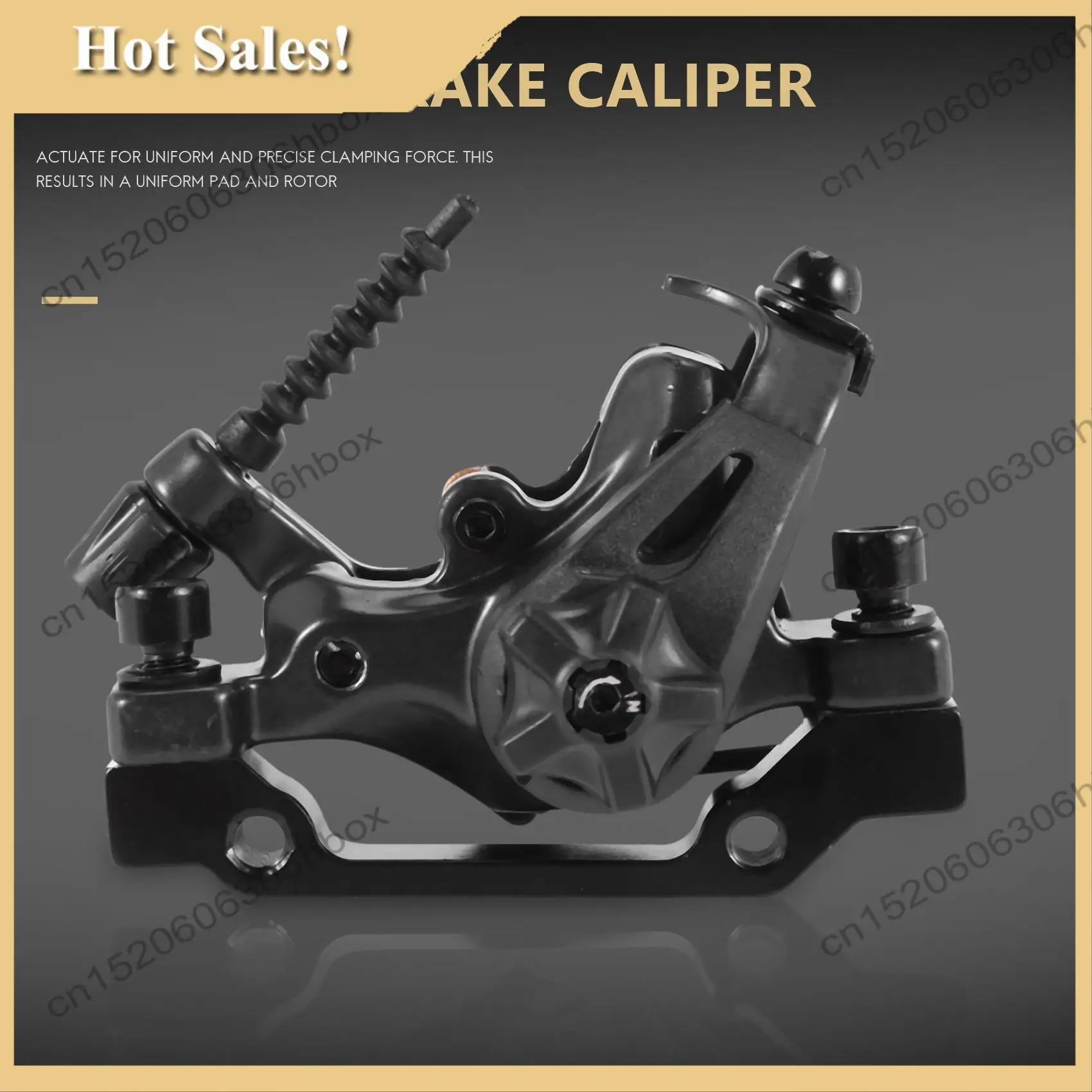 

-HOPE Bicycle Front Rear Disc Brake Caliper For XC MTB Mountain Bike Speed Clip Dual Piston Mechanical Disc Brake Set