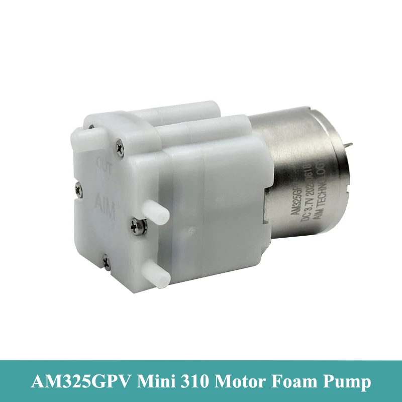 

AM325GPV Mini 310 Motor Foam Pump DC 3V 3.7V Small Liquid Pump Foaming Foamer Pump DIY Induction Hand Sanitizer Soap Dispenser