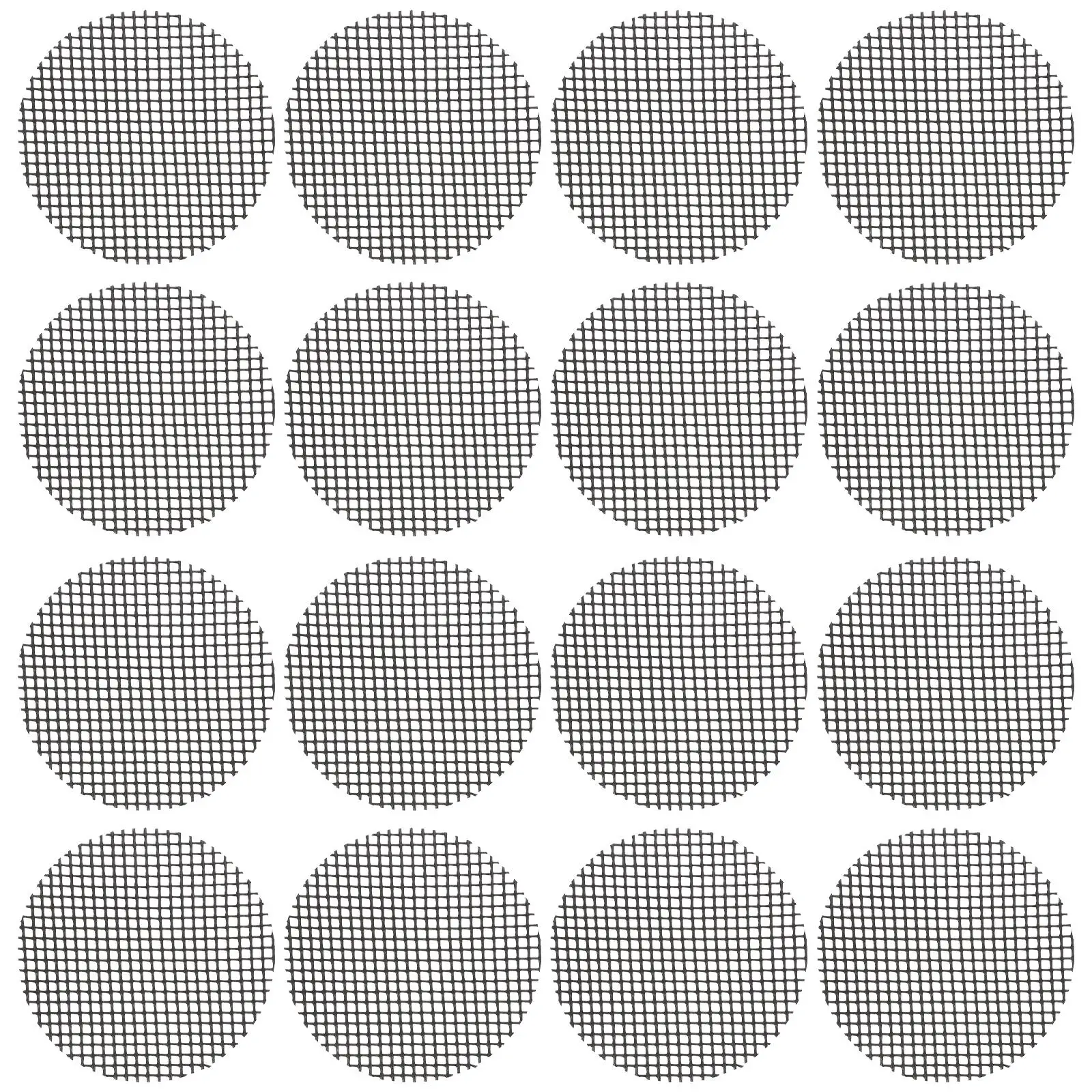 

Clear Planter Pots with Drainage Potted Bottom Pad Flower Bonsai Grid Mat Mesh Pe