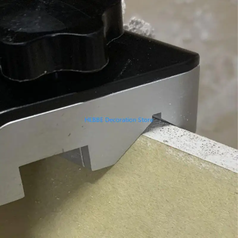 B0KC Aluminum Chamfering Tool 45 Degree Edges Trimmers set for Gypsum & Boards