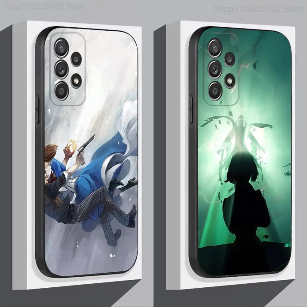 

B-Bioshock-k I-Infinite Game For Samsung S 25,24,23,22,30,21,10,9,Ultra,Plus,Lite,FE,4,5G Phone Case Black Soft Case