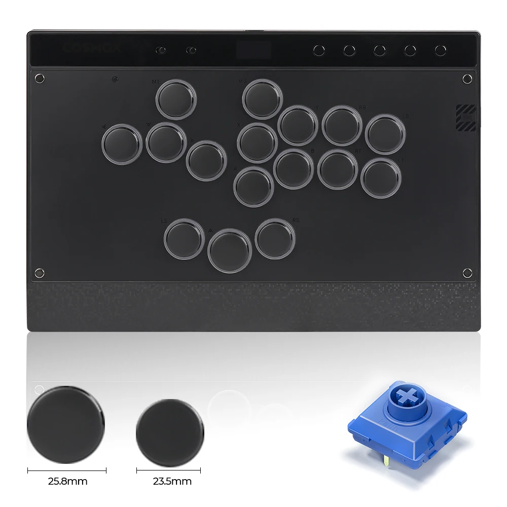 Haute42 C16 Magnetic Leverless Hitbox Controller Stickless Arcade Controller Keyboard For PC/PS4/PS5/Switch Hitbox Fighting Game image 3