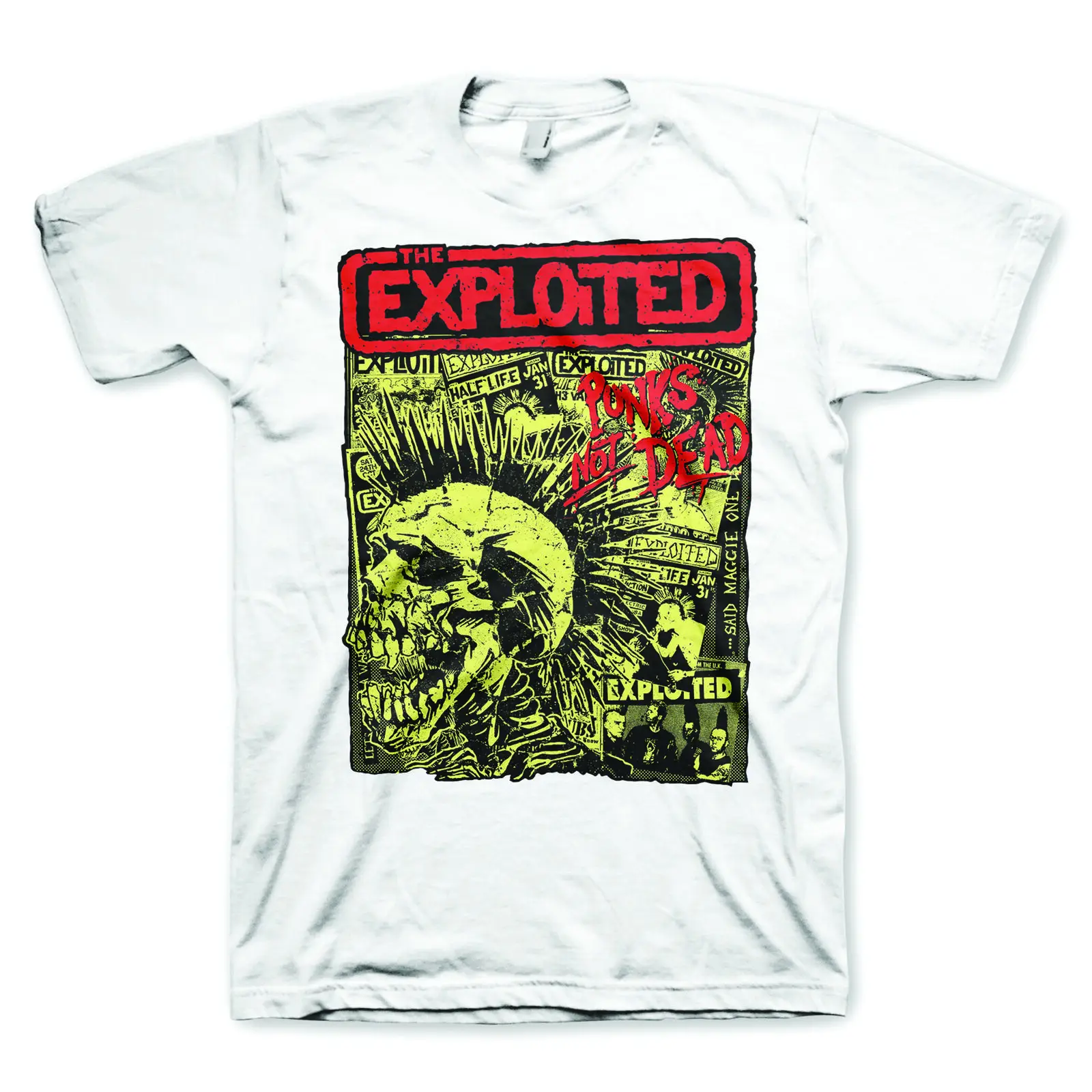 The Exploited Punks Not Dead Classic T Shirt