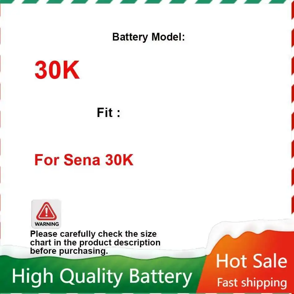 1300mAh Replacement Battery For Sena 30K 30 K high quality batteries + Track  code warranty