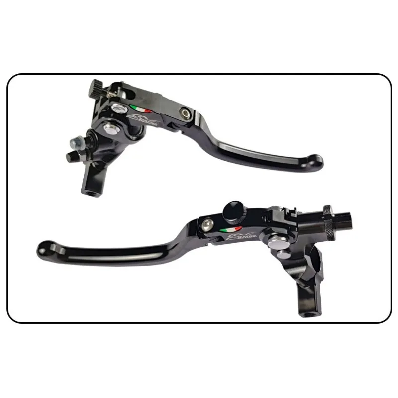 Hydraulic direct push brake Upper pump Clutch horn handle assembly Telescopic folding adjustment disc brake