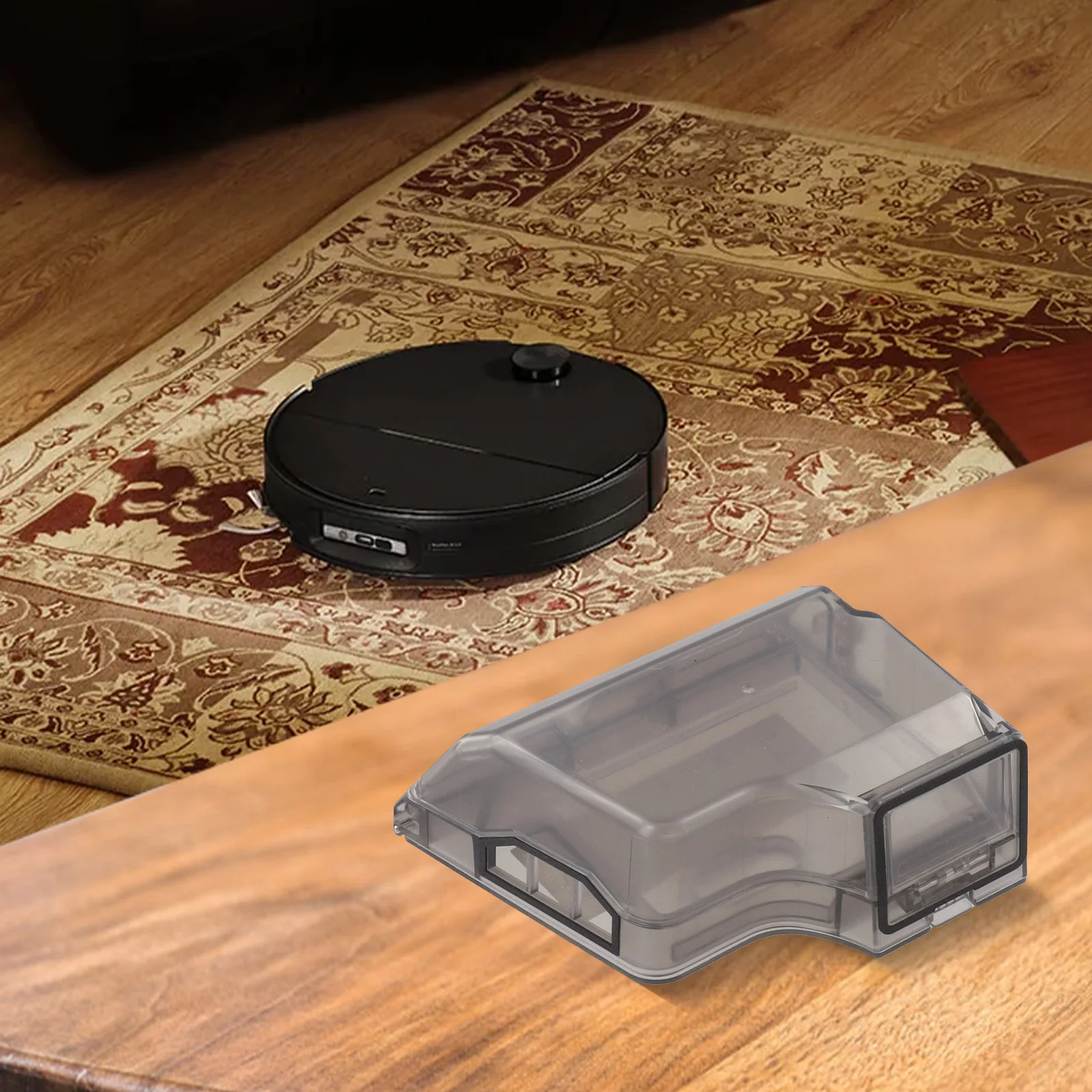 High Efficiency Replacement Dust Box for G30 / For Saros 10 / S9 MaxV Ultra Robot Vacuum Cleaner with Easy Cleaning Feature