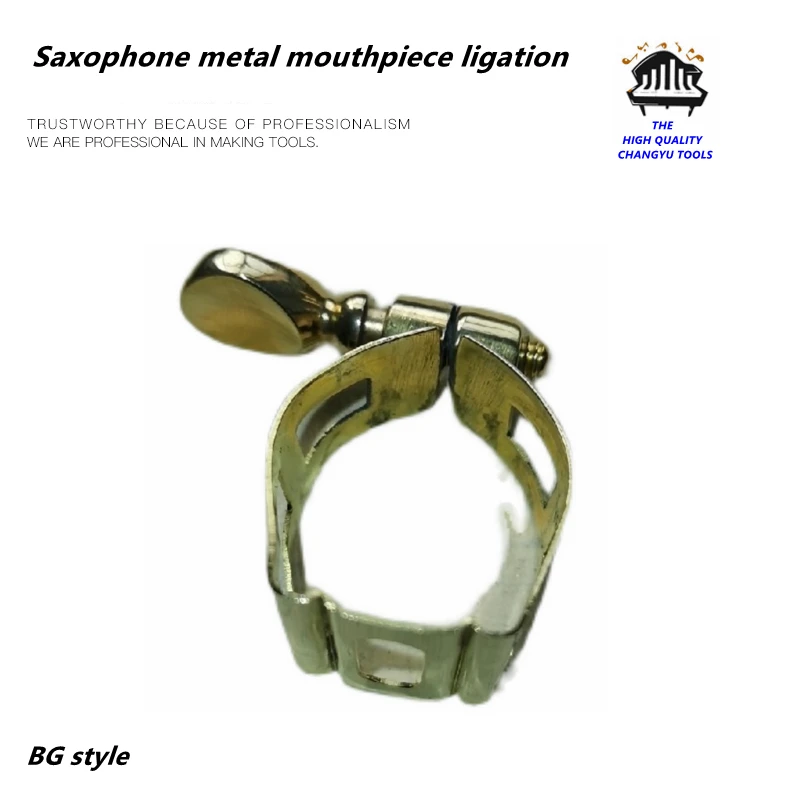 Saxophone Accessories，Alto ，Tenor Ligature Metal Mouthpiece