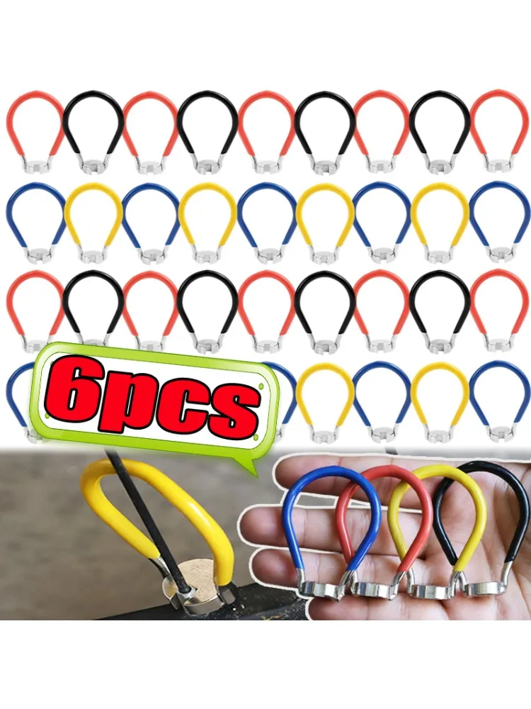 AliExpress Bicycle Wrench Multifunction Maintenance MTB Road Bike Repair Tool Wheel Rim Tightener Adjustment Outdoor Cycling Rim Tightener