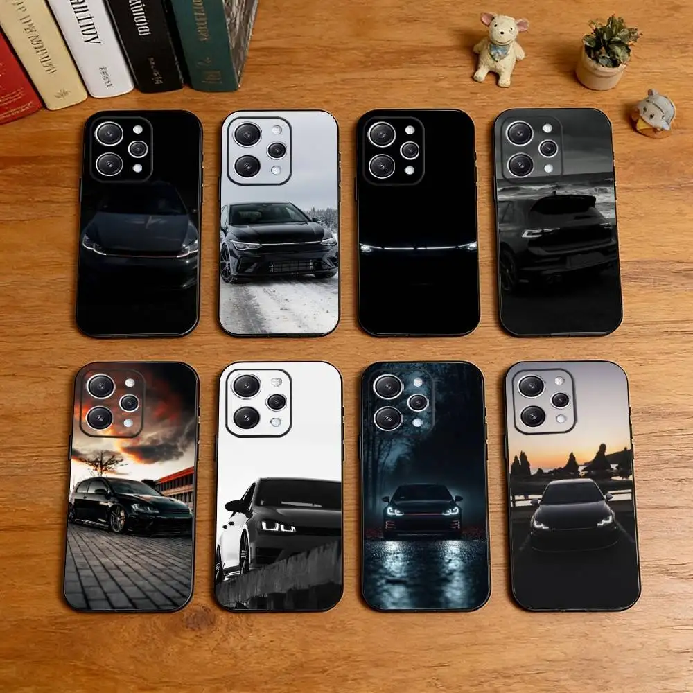 CAR G-Golf MK 7 GTI  Phone Case Silicone Soft For IPhone 17 16 15 14 13 12 11 X XR Plus Pro Max Plus