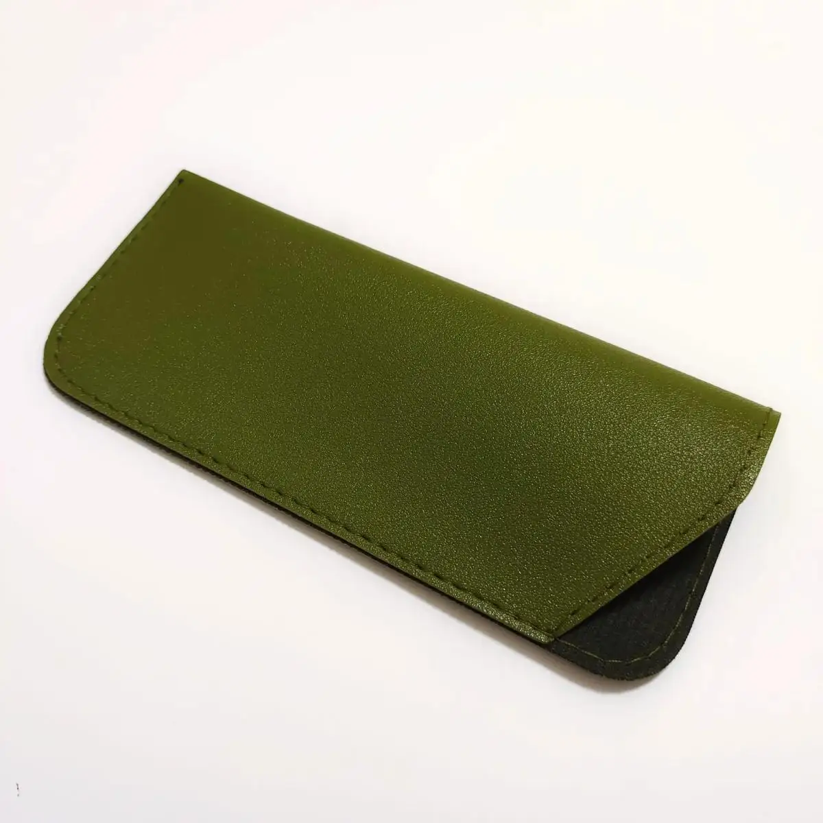 1 قطعة حقيبة النظارات الناعمة موضة بولي Leather الجلود نظارات العين نظارات القراءة غطاء الحقيبة المحمولة حامل النظارات