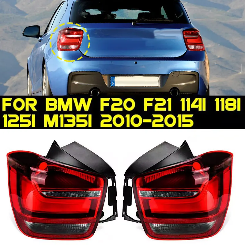 Feux Arrière Gauche + Droite Pour BMW Série 1 F20/F21 (2010-2015) – Style Smoke – Compatibles LED/Xenon