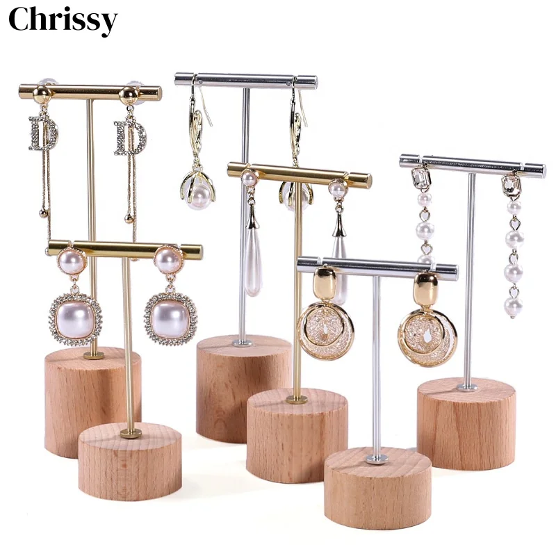 

Стойка для демонстрации ювелирных изделий, t-образная подставка, подвески, универсальная профессиональная витрина, бутик-набор, полка для сережек