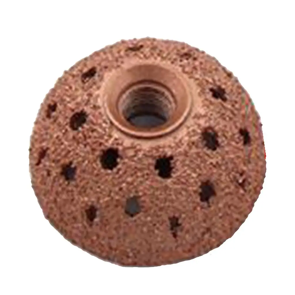 42mm Coarse Grit Carbide Tire Polishing Wheel with Linking Rod Tire Grinding Head for Car Patch Kit