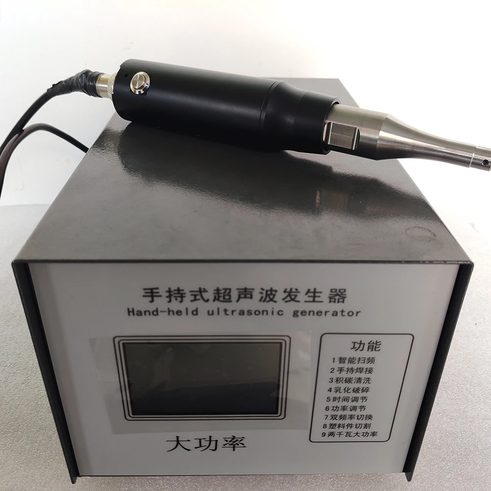 

Ultrasonic Plastic Spot Welding Machine 2000W Plast Welder 28kHz Ultrasonic Welding Equipment Car Body Repair With Two nozzels