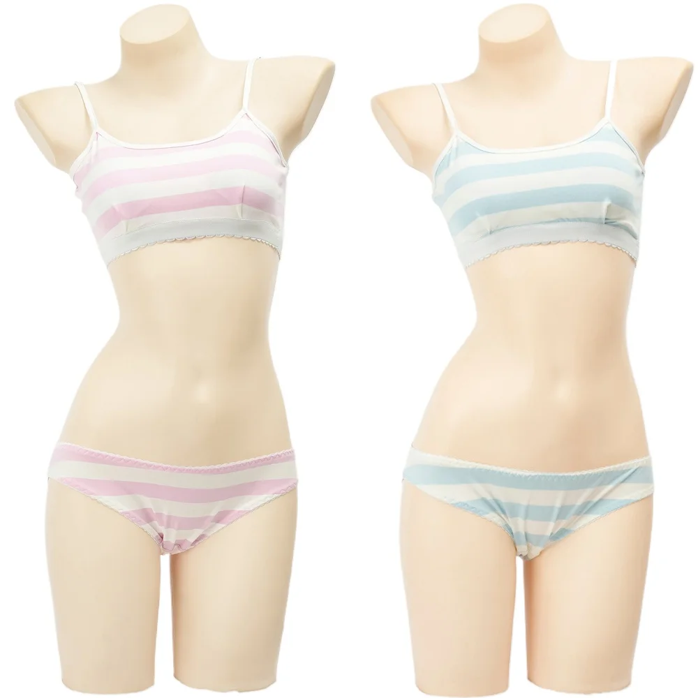 

Японский аниме-костюм: пижама в полоску, комплект нижнего белья, купальник для занятий по физкультуре, косплей-костюм