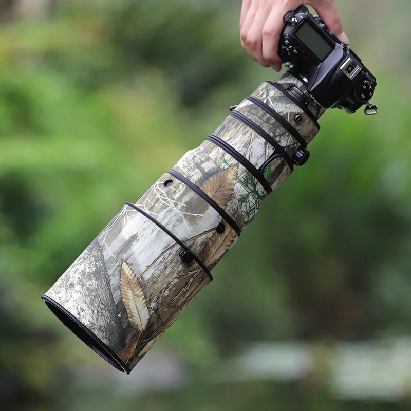 Chasing birds lens coat for NIKON AF-S 300 F2.8 D II FD waterproof and rainproof camo lens coat protective cover nikon 300mm len