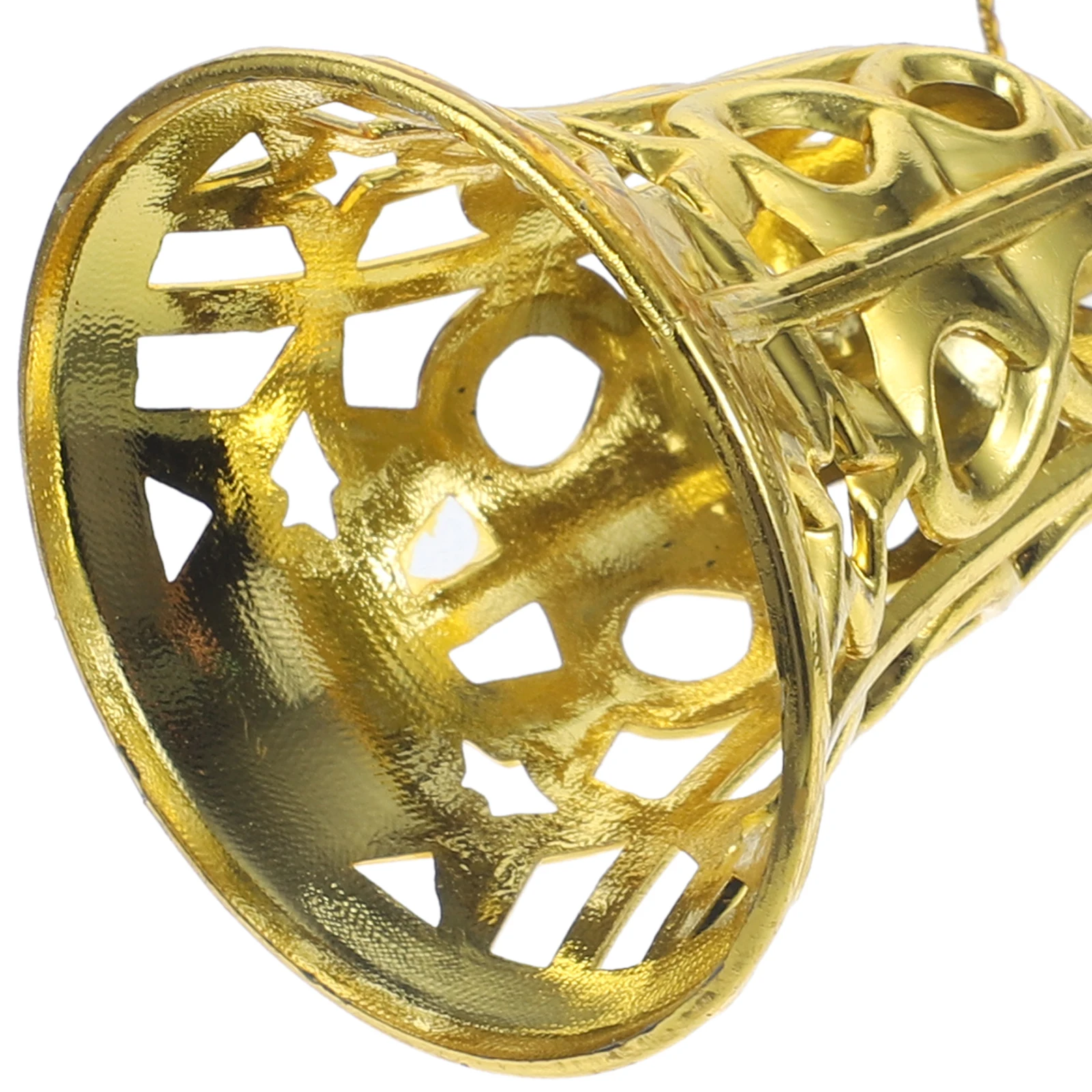 

12Pcs Christmas Hanging Bells Plastic Tree Ornaments for Holiday Party Decor Xmas Home Decoration Festive Supplies