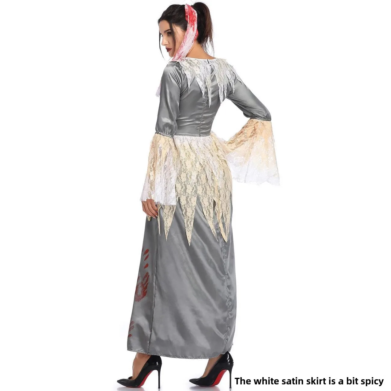 

MXL Wedding Dr Long Skirt eup Masquerade Performance Costume loween Outfit Women's Ethnic Stage Clothing