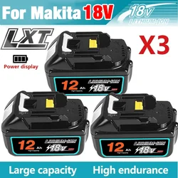 BL1860 per batteria originale makita 18 v 12Ah bl1830 bl1860 bl1850B batterie per utensili compatibili per smerigliatrice wireless Makita da 18 Volt