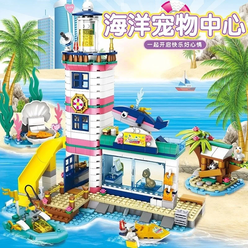 

Новые креативные конструкторы для девочек, наборы для сборки, подарок на Рождество, игрушки для детей.