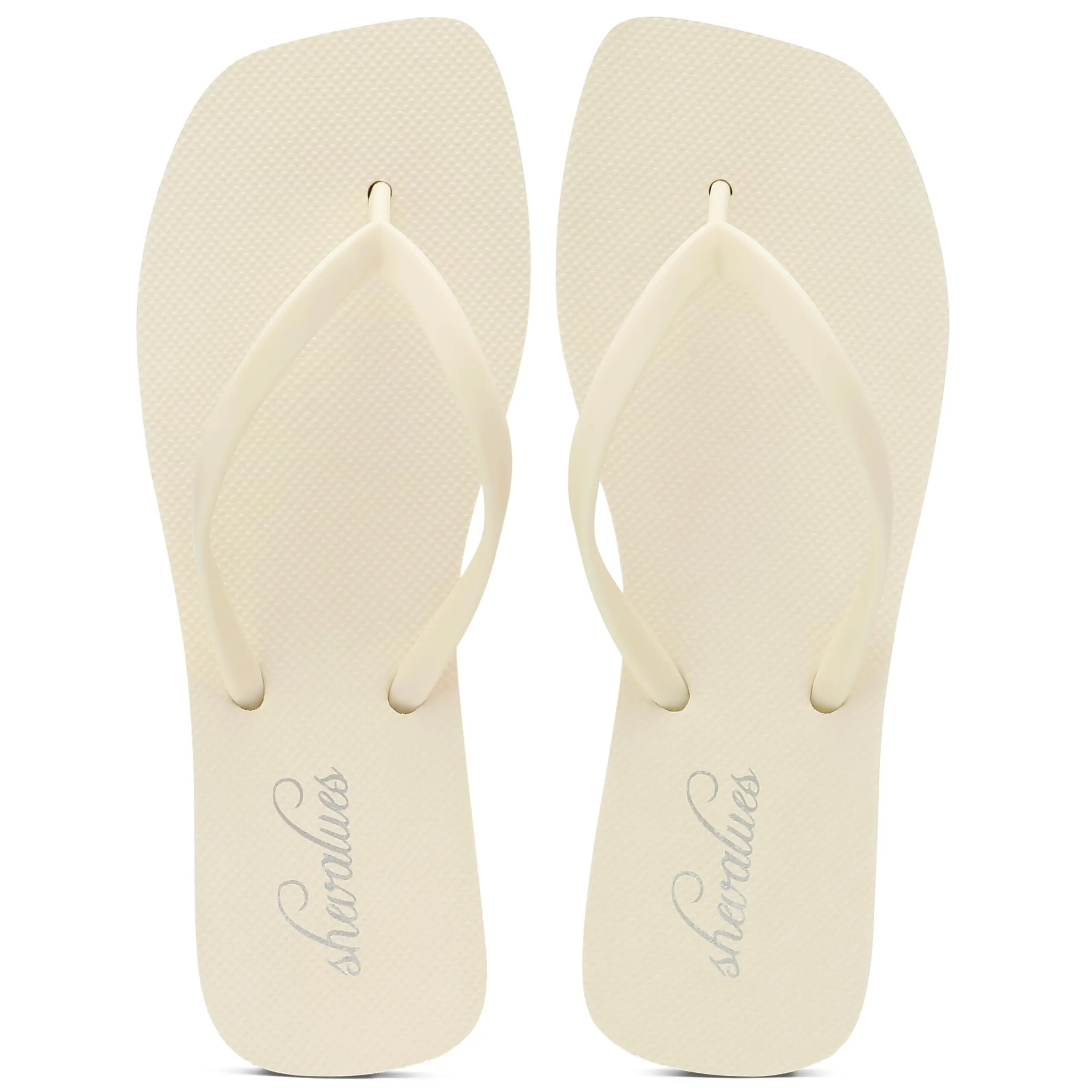 Comwarm Slim Square Toe Damen-Flip-Flops, rutschfeste, weiche Hausschuhe, langlebige Gummi-Flip-Flops für Strand, Pool, Badezimmer – Detail 10