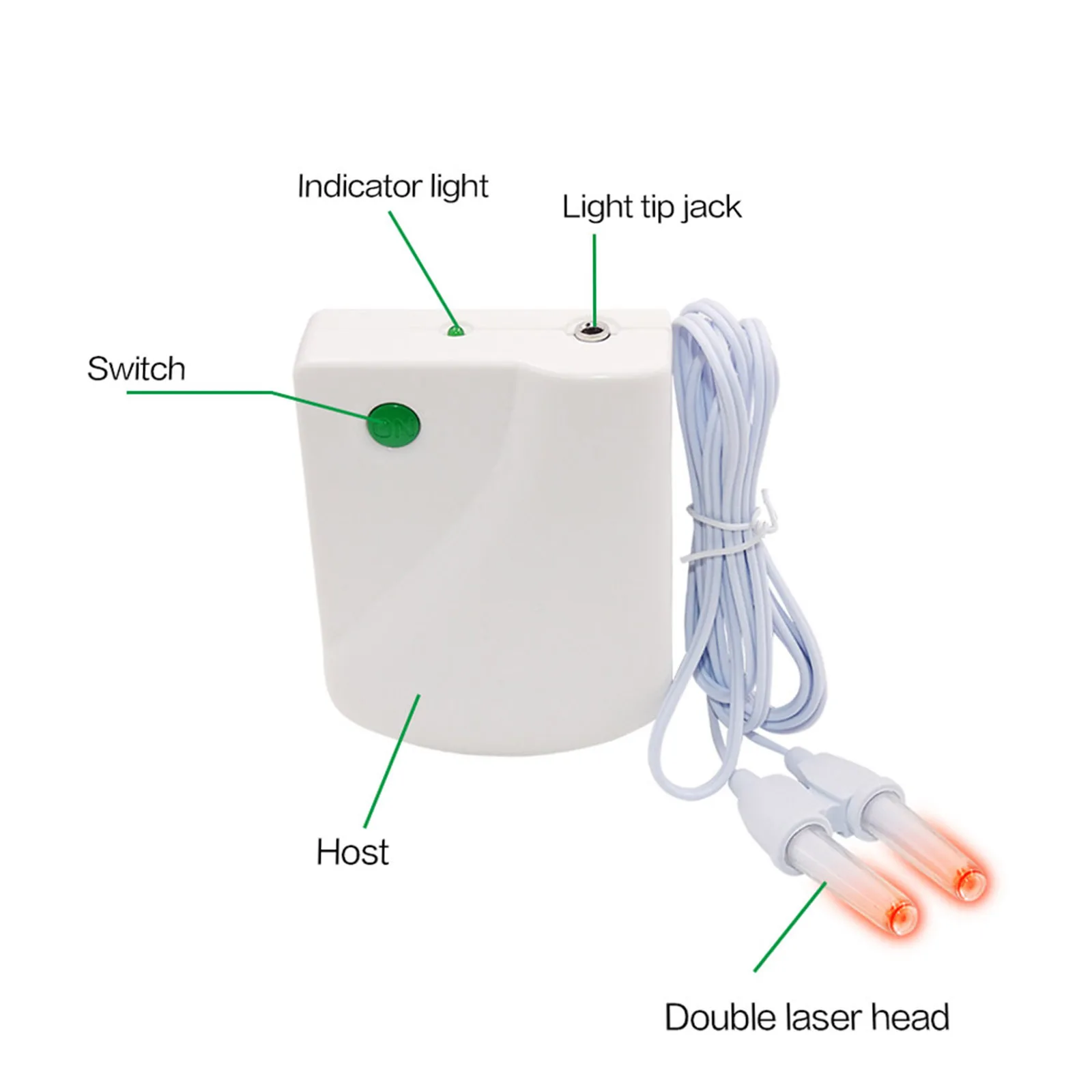 Rhinitis Sinusitis Cure Therapy Machine Nose Care Rhinitis Bionase Massage Device Laser Treatment Nose Massager Health Care