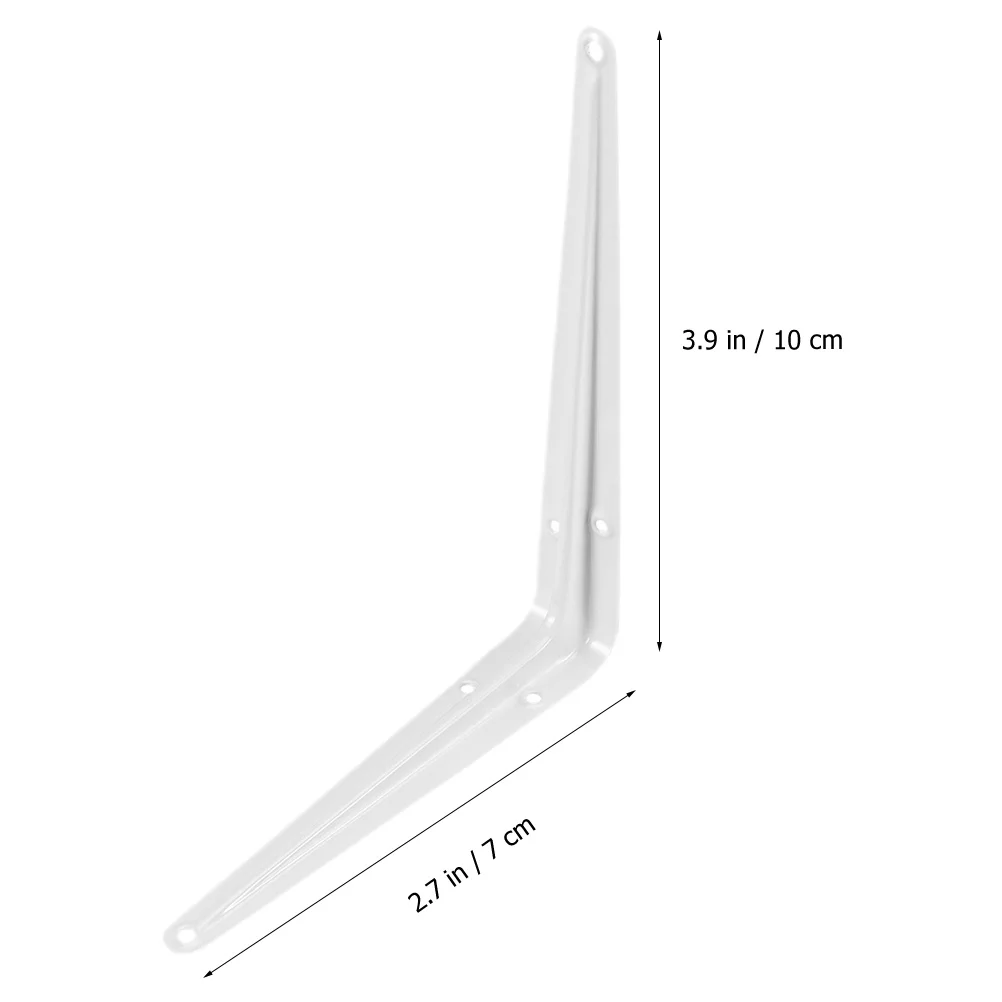 

20Pcs Wall Shelf Brackets Heavy Duty Right Angle Durable Shelf Supports Space-Saving Decorative Brackets for Home Office