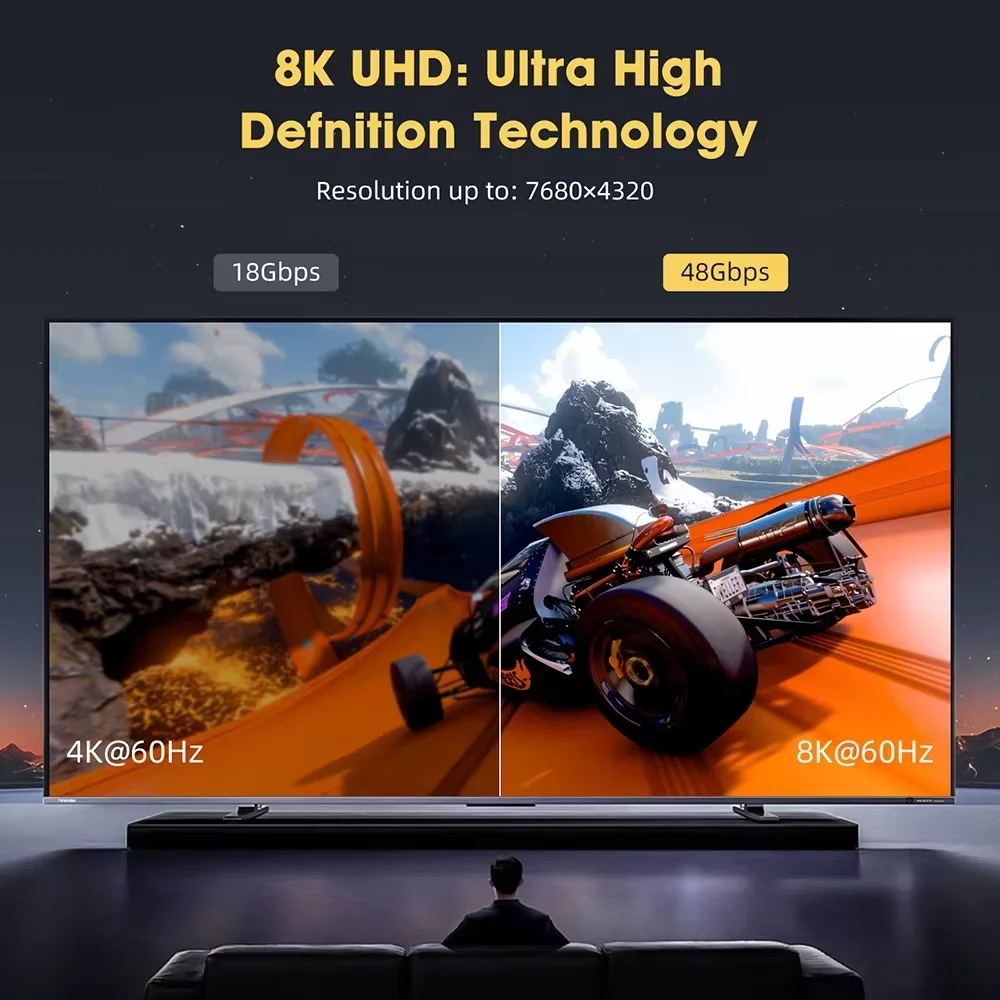 KEBIDUMEI 8K HDMI 2.1 สายเคเบิ - Hdmi Arc Cable บทวิจารณ์และราคา
