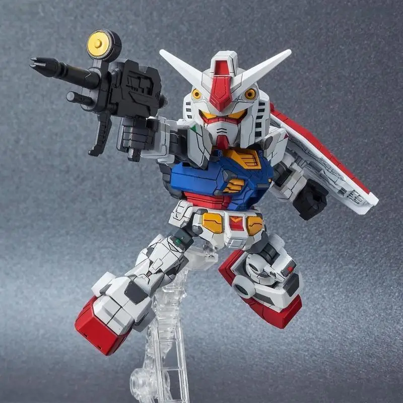 Yokohama Sdcs Rx-78f00 Serie Q-Versione Posabile Snap-Fit Modello Kit Mobile Umanoide Robot Assemblaggio Action Figure Raccogliere Regali