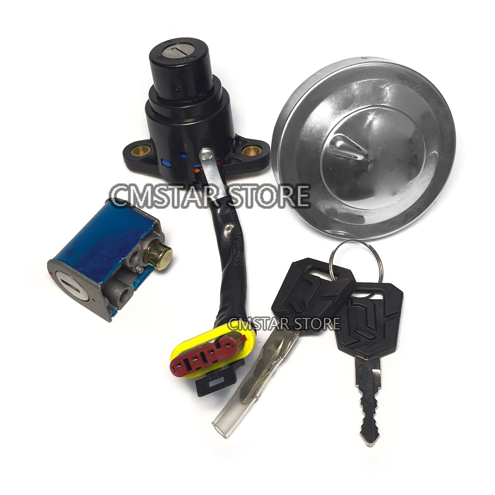 Motorcycle For Keeway K-Light KLight 125 202 Ignition Switch Lock Fuel Gas Tank Cover Lock W/Keys