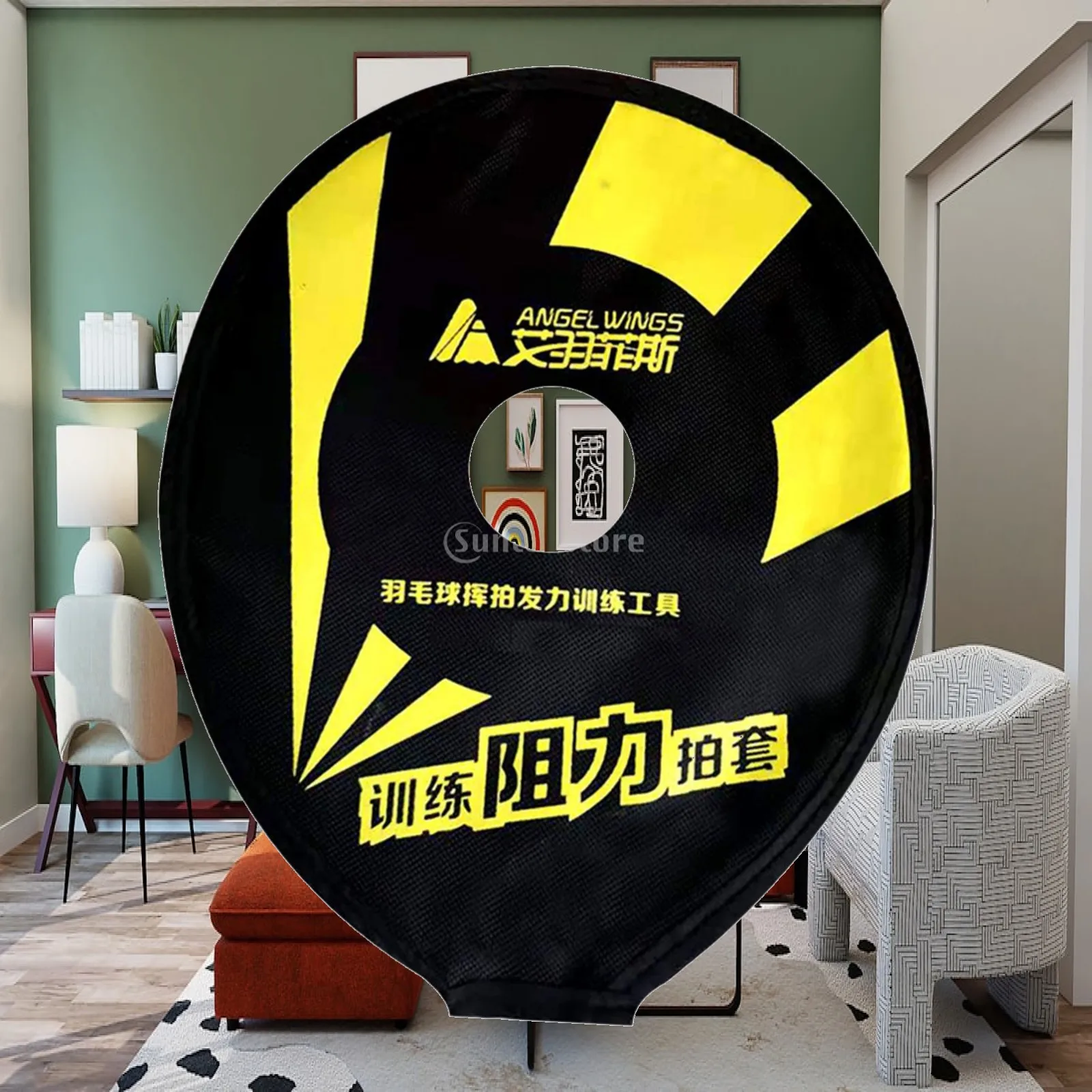 Oxford Cloth Racket Training Head Cover Strength Practice Badminton Sleeve for Enhancing Swing Speed