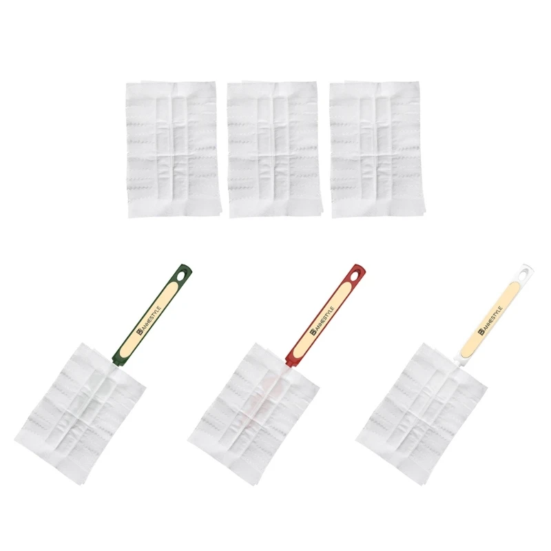 

Duster for Cleaning Disposable Non-Woven Fabric Duster Detachable Cleaning Supplies for Home Office Car Computer Furniture