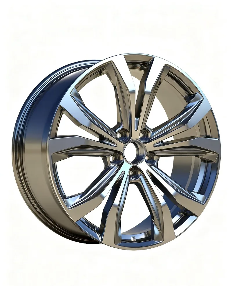 

Forged Aluminum Alloy Wheels for Passenger Cars R18xJ8 ET45 PCD112/100mm Concave Design Spokes Black Finish