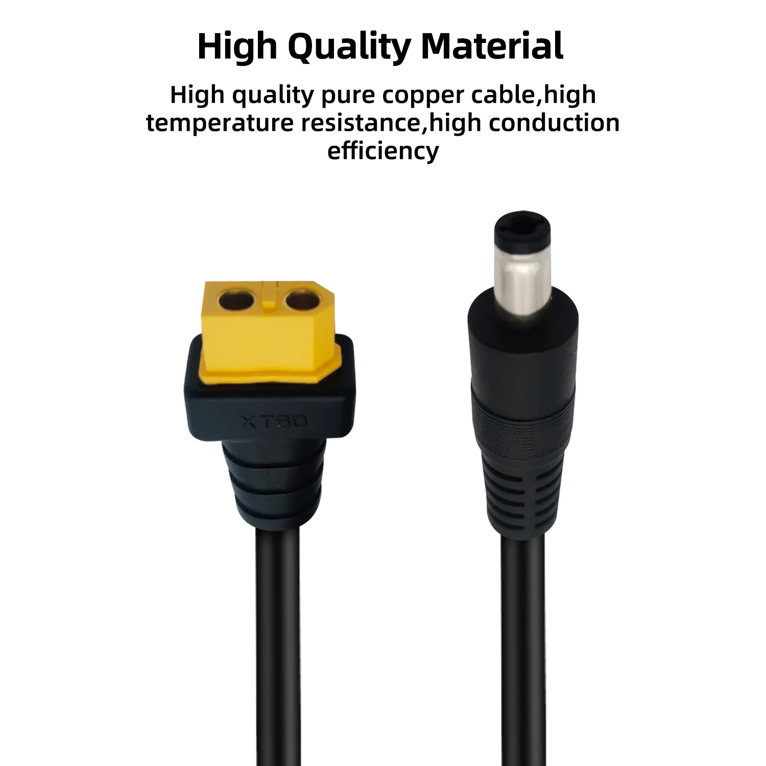 2pcs 16AWG High Current XT60 DC Power Cable for RC Airplane Toy Car/Electric Car/B6 Charger Battery 15ADC Power Connection Cable