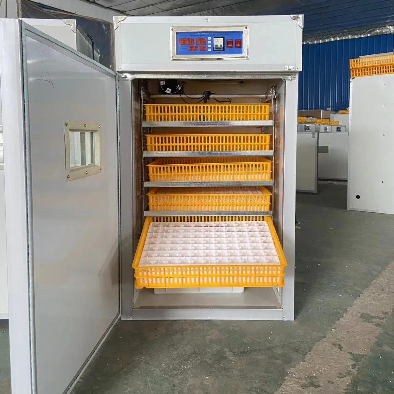 

Small capacity 440 incubator eggs fully automatic egg incubators incubator egg hatching machine