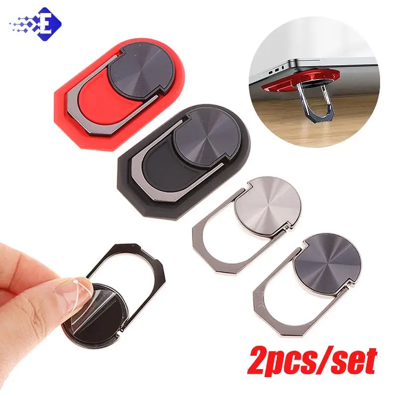 2pcs Universal Mini Laptop Stand Foldable Desktop Feet Holder For Ipad MacBook PC Computer Keyboard Cooling Pad Invisible Stands