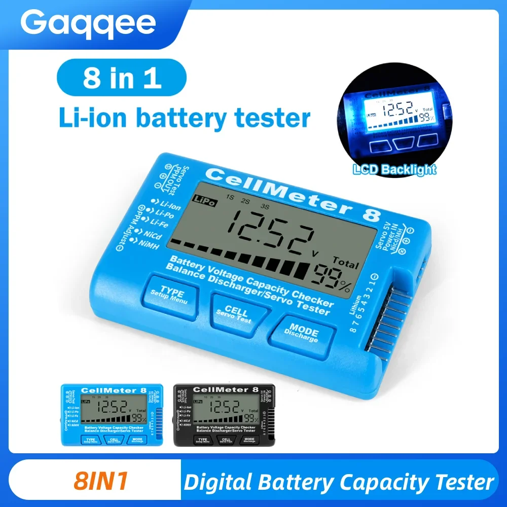 8 In 1 1S-8S Lcd Ba… - image