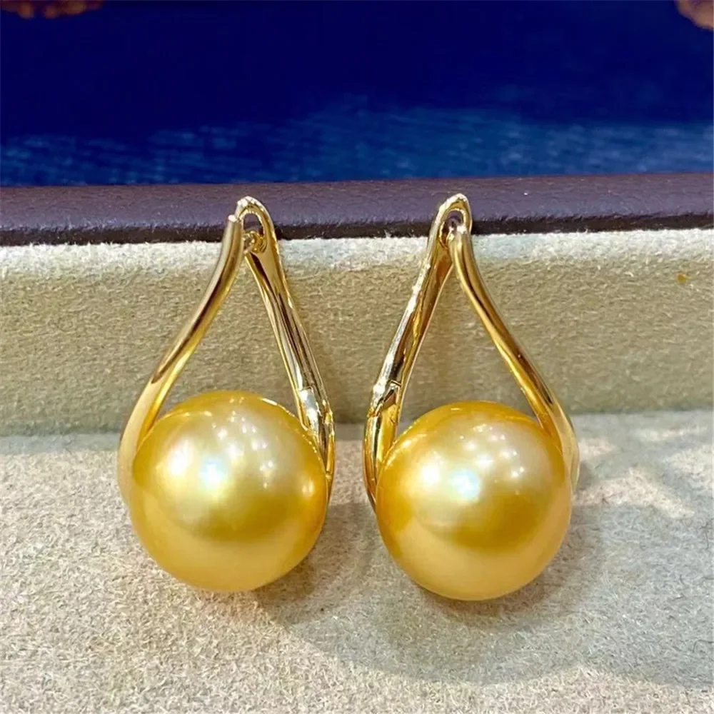 925 Stamped Alloy Gold Plating Pearl Earrings Setting DIY Jewelry Findings, Craft Supplies Handmade Earrings Accessory No Pearl