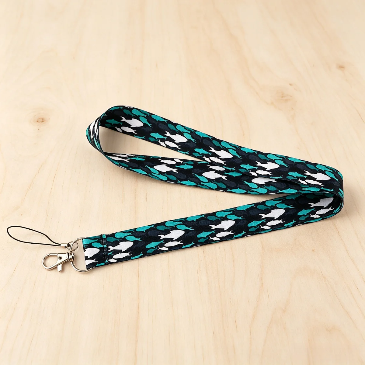 Niedlicher Walhai-Schlüsselanhänger mit Halsband, Ausweishalter, Kartenhalter, Hängeband, Schlüsselring für Fitnessstudio, Schule, Arbeit, Geschenk 2026 – Detail 9