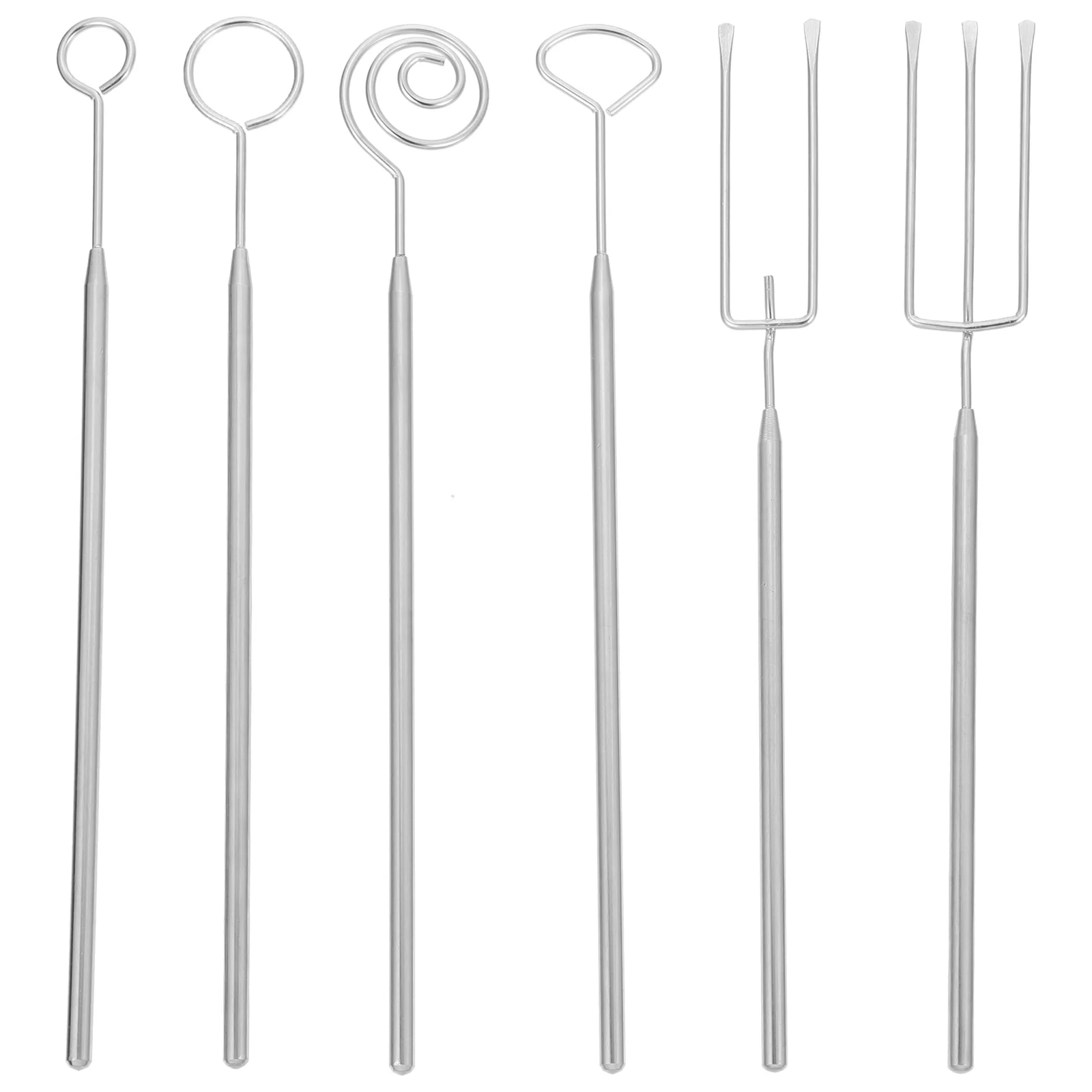 

Culinary Decorating Spoon Chocolate Fork Candy Making Tools Fruit Cake Decoration Stainless Steel Supplies