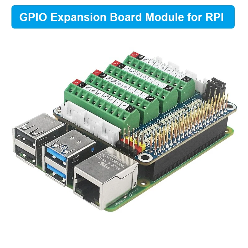 Scheda di espansione Raspberry Pi GPIO modulo PCF8591 LED scheda di prova sensore ADC/DCA integrata per Raspberry Pi 4B 3B CM4