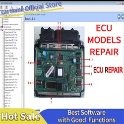 ECU MODELS REPAIR Newest Version Contains Description Of The Component  With IMMO Location Support Multi-Brand Vehicles