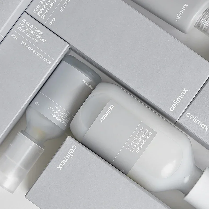 Daily Facial Care Products Celimax Dual Barrier Toner Serum 150ml Hydrating Barrier Repair Soothing Calming Sensitive Dry Skin