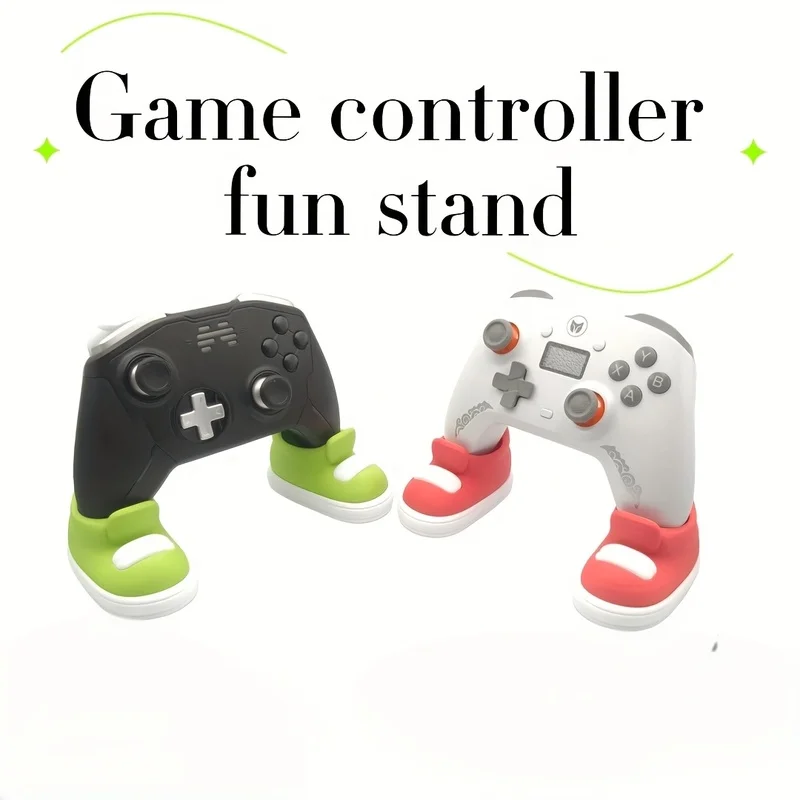 Fun Game Controller Stand - Colorful Shoe-Shaped Stand, Applicable PS4、PS5、Xbox Handle, Etc, Suitable for Game Enthusiasts on Th