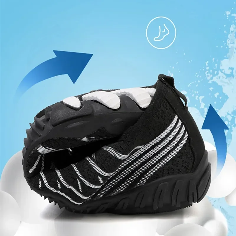 Water Shoes for Men Barefoot Beach Shoes Upstream Breathable Sport Shoe Women Quick Dry Aqua Sneakers Swimming Wate Shoe