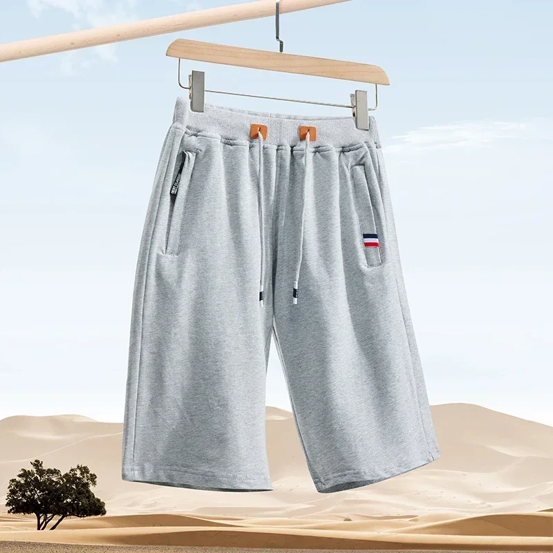 Summer American Outdoor Sports Shorts Men\'s Slim Trendy Outerwear Oversized Male Casual Fashion Loose Breathable Beach Pants