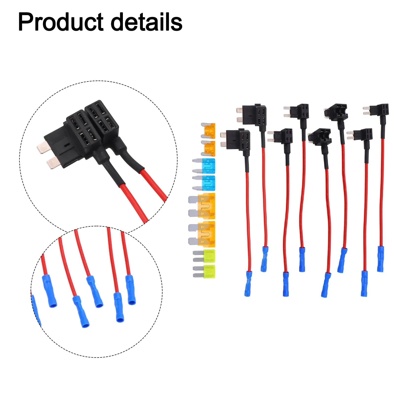 

Automotive Fuse Installation Tool Car Fuse Box Extractor Black Fuse Kit Current Ratings Direct Installation Easy To Use
